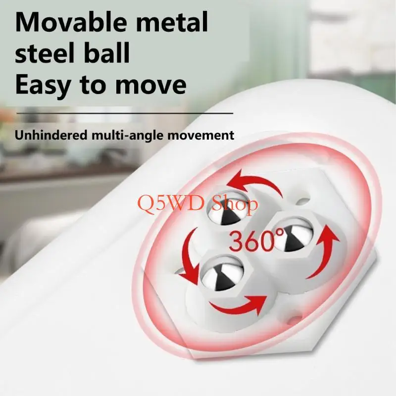 Q5WD ABSMini Rollers 360 Degree Rotating Casters ABS & Metal for Home & Office Use
Q5WD ABSMini Rollers 360 Degree Rotating Casters ABS & Metal for Home & Office Use