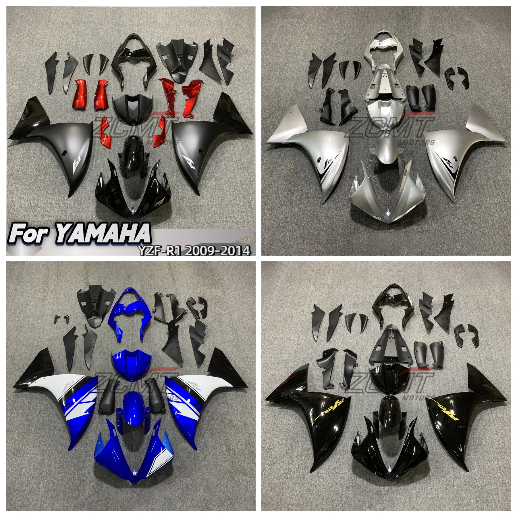 For YAMAHA YZF R1 2009-2014 Race Fairing Body Kit YZF-R1 2009 2010 2011 2012 2013 2014Motorcycle ABS Fairings Bodywork Panel Set
For YAMAHA YZF R1 2009-2014 Race Fairing Body Kit YZF-R1 2009 2010 2011 2012 2013 2014Motorcycle ABS Fairings Bodywork Panel Set