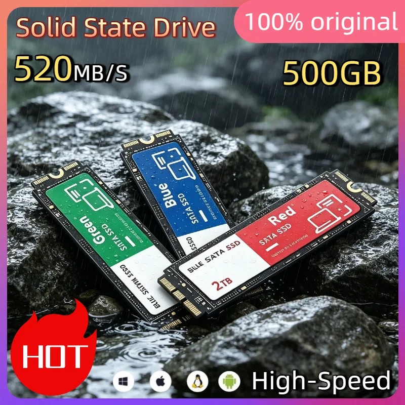 Internal M.2 NVMe 2026 New 500GB SSD Ultra Fast Solid State Drive Hard Disk for Desktop Laptop PC Computer Upgrade Pro Max
Internal M.2 NVMe 2026 New 500GB SSD Ultra Fast Solid State Drive Hard Disk for Desktop Laptop PC Computer Upgrade Pro Max