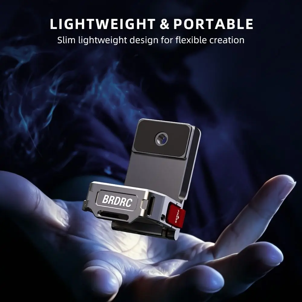 Adjustable Magnetic Adapter Frame Aluminum Alloy Multifunctional Expansion Bracket Quick Release for DJI Osmo Pocket 4/3
Adjustable Magnetic Adapter Frame Aluminum Alloy Multifunctional Expansion Bracket Quick Release for DJI Osmo Pocket 4/3