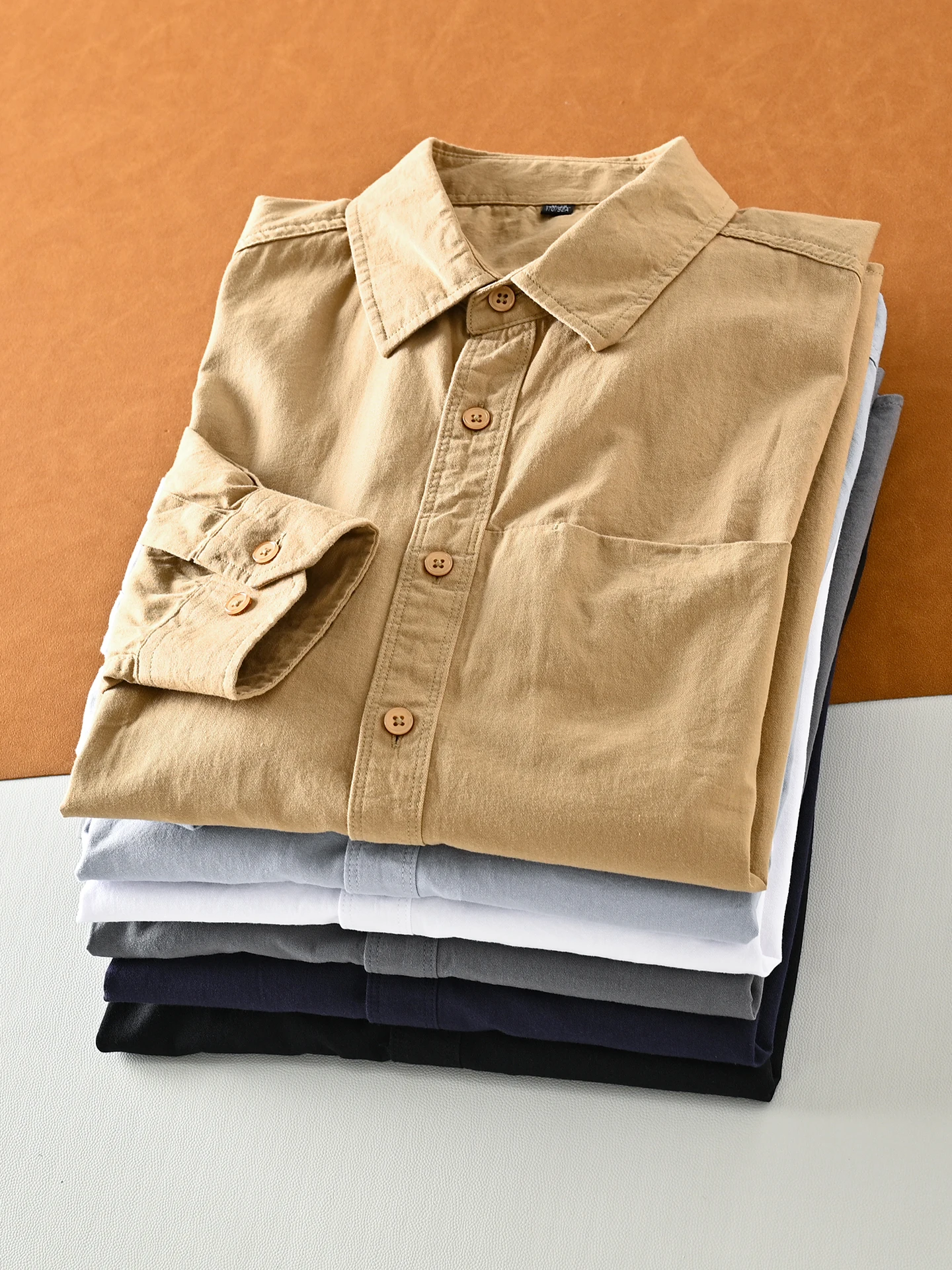 100% Pure Cotton Long Sleeve Shirt for Men Comfortable Soft Collar Commute Versatile Business Style Washed Standard Fit Chine...
100% Pure Cotton Long Sleeve Shirt for Men Comfortable Soft Collar Commute Versatile Business Style Washed Standard Fit Chine...