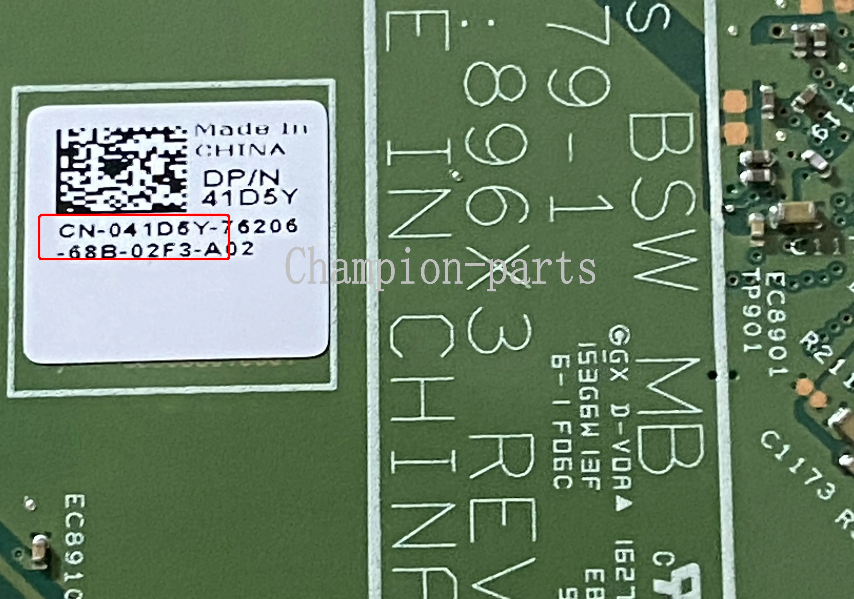 BRAND NEW 41D5Y 041D5Y 14279-1 FOR DELL Inspiron 3552 3452 LAPTOP MOTHERBOARD N3050 CPU 90 DAYS WARRANTY
BRAND NEW 41D5Y 041D5Y 14279-1 FOR DELL Inspiron 3552 3452 LAPTOP MOTHERBOARD N3050 CPU 90 DAYS WARRANTY