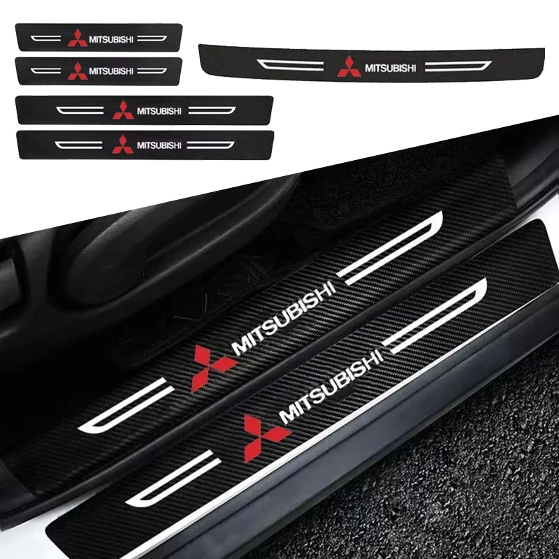 Car Door Sill Protector Stickers Rear Threshold Bumper Strips for Mitsubishi Lancer ASX L200 Colt Eclipse Ralliart Galant Delica
Car Door Sill Protector Stickers Rear Threshold Bumper Strips for Mitsubishi Lancer ASX L200 Colt Eclipse Ralliart Galant Delica