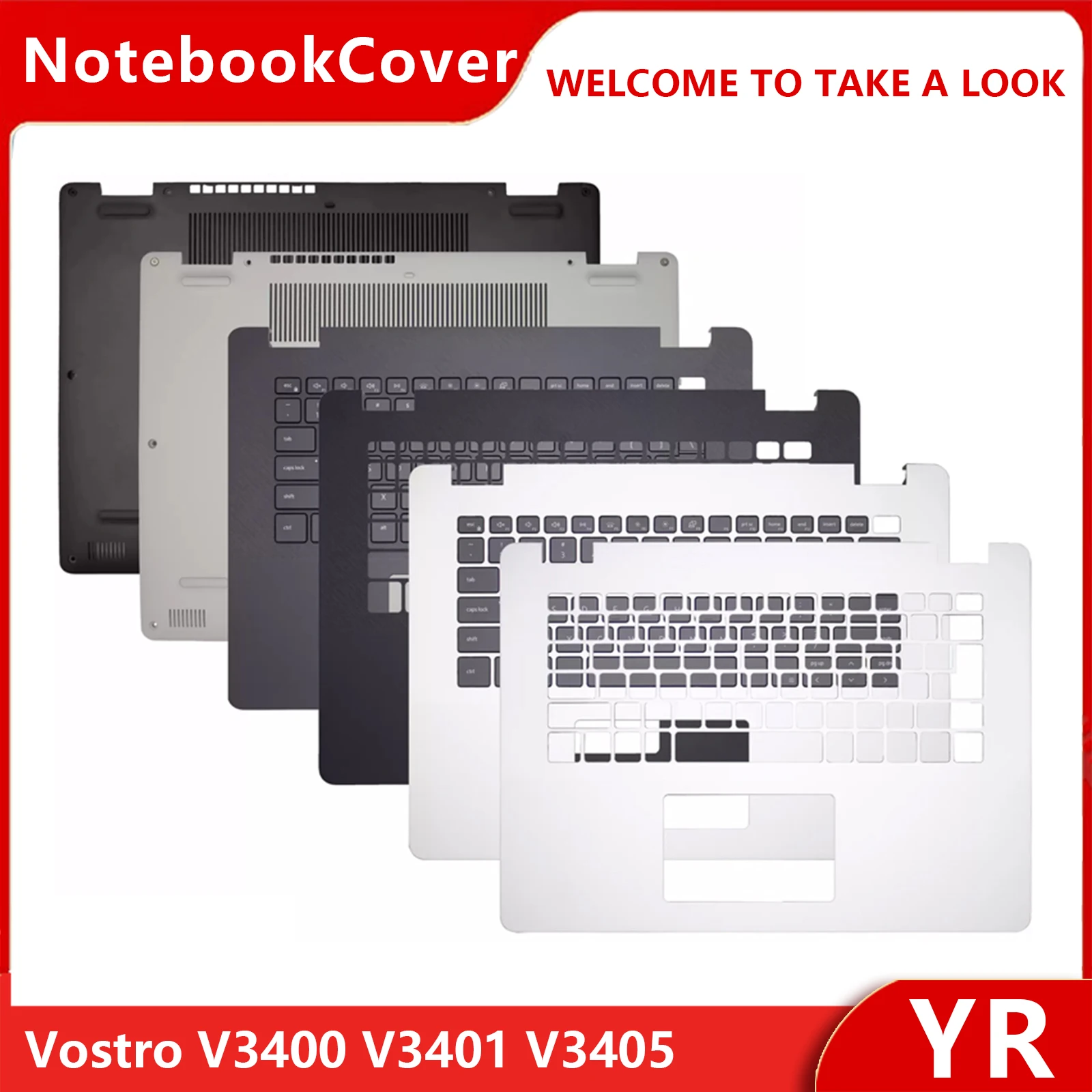 NEW For Dell Vostro V3400 V3401 V3405 Laptop Frames LCD Back Cover Front Bezel Palmrest Bottom Case keyboard US
NEW For Dell Vostro V3400 V3401 V3405 Laptop Frames LCD Back Cover Front Bezel Palmrest Bottom Case keyboard US