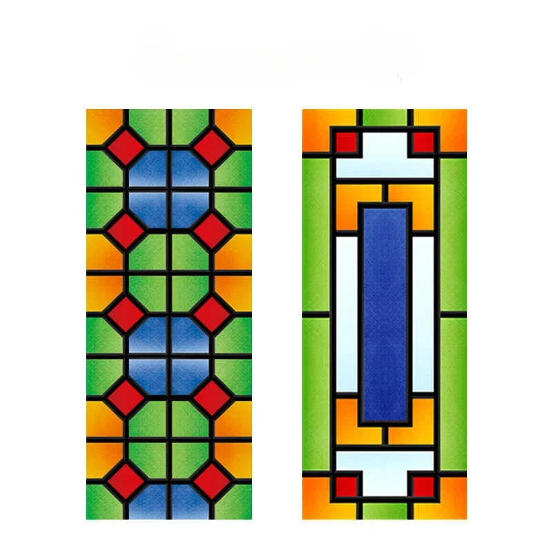 European Style Church Colored Glass Film, Retro Window Film, Window Decoration Sticker, Electrostatic Frosted, Self-adhesive
European Style Church Colored Glass Film, Retro Window Film, Window Decoration Sticker, Electrostatic Frosted, Self-adhesive