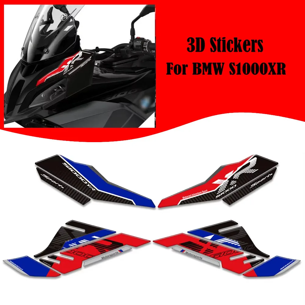 For BMW S1000XR S 1000 XR S1000 M1000 M1000XR 2020 - 2024 Protection Tank Knee Pad Grips Gas Fuel Oil 3D Stickers Decals
For BMW S1000XR S 1000 XR S1000 M1000 M1000XR 2020 - 2024 Protection Tank Knee Pad Grips Gas Fuel Oil 3D Stickers Decals