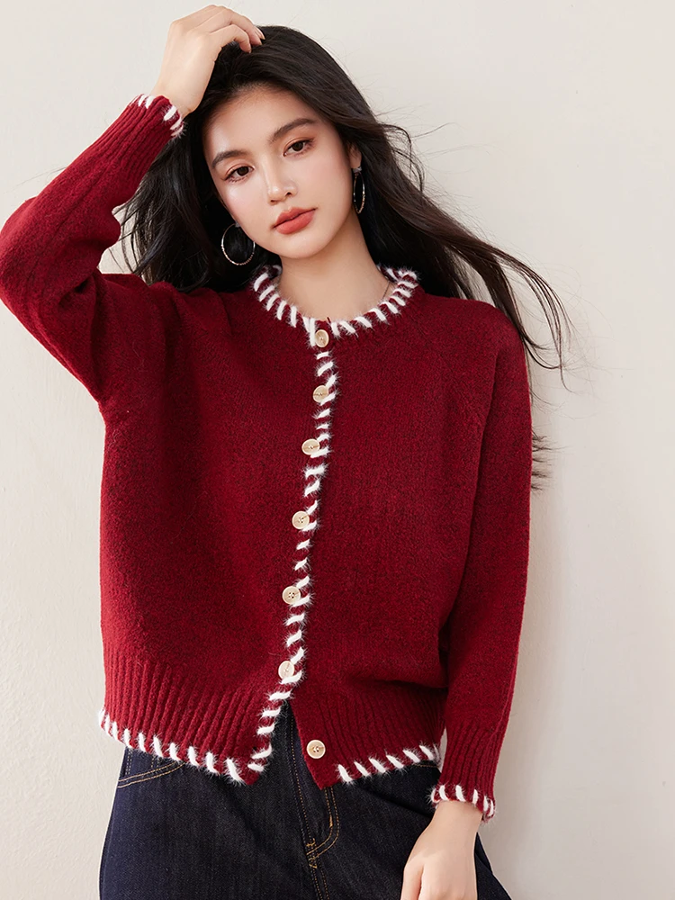 Autumn Winter New Loose Casual Knitted Sweater Women's Long Sleeve Knitted Cardigan Lazy Style Fashion Female Tops
Autumn Winter New Loose Casual Knitted Sweater Women's Long Sleeve Knitted Cardigan Lazy Style Fashion Female Tops