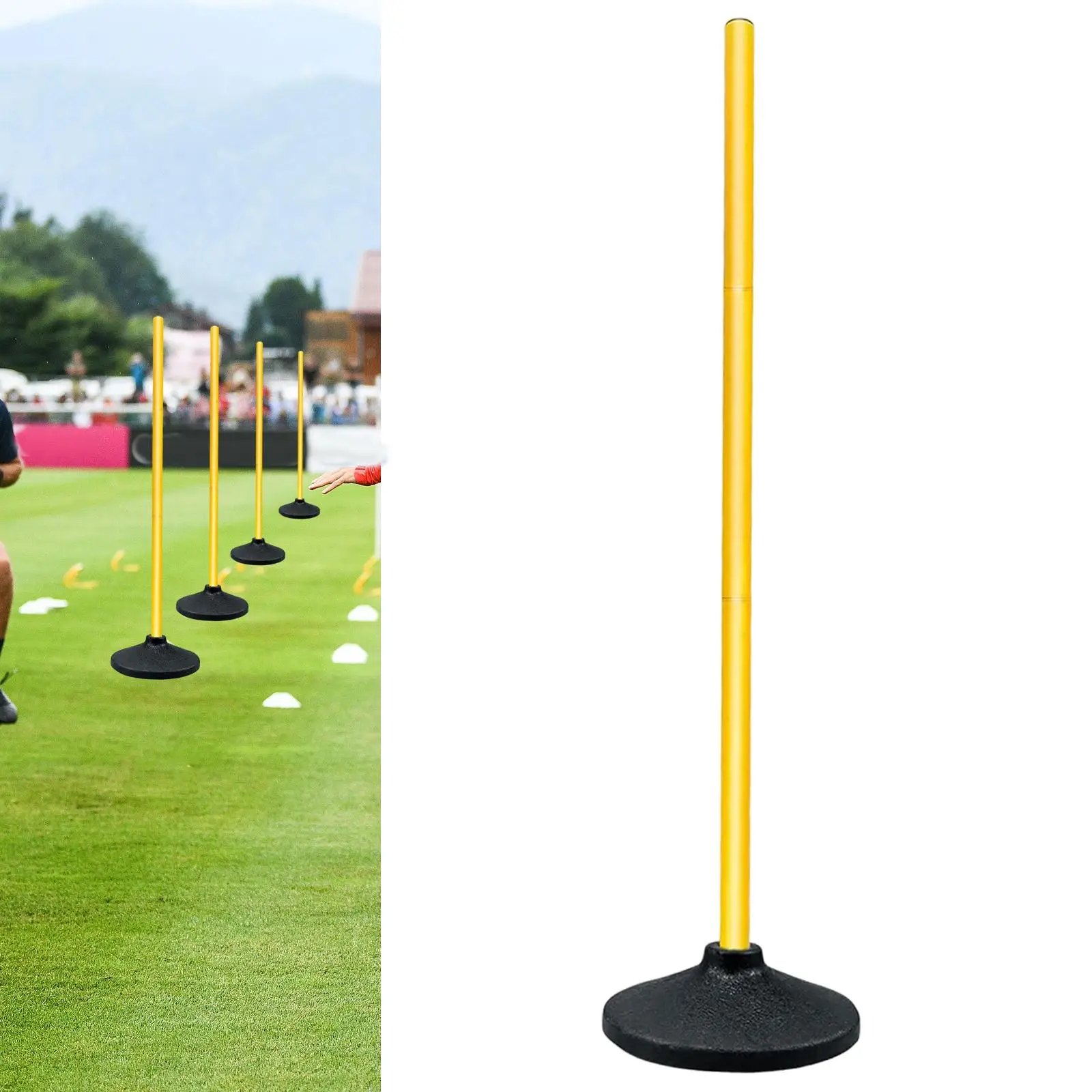 Soccer Agility Pole Soccer Training Hurdles for Playground Football Backyard
Soccer Agility Pole Soccer Training Hurdles for Playground Football Backyard