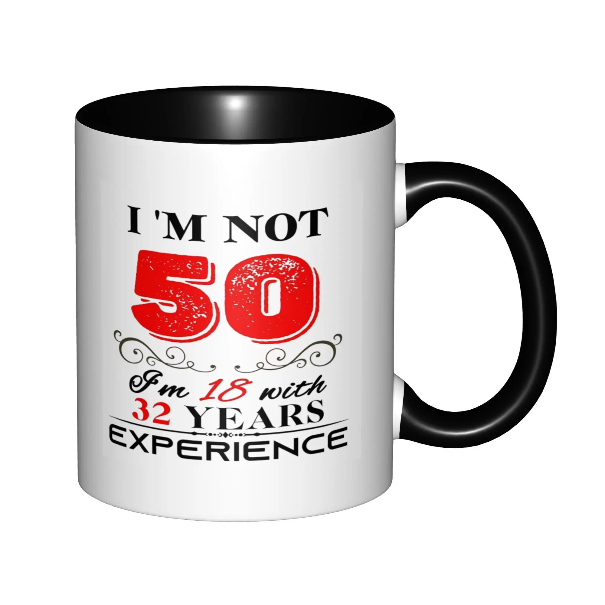 1975 50th Birthday Mug for Women Men Mugs With Black Handle Birthday Coffee Mugs Ceramic Tea Cups 11oz
1975 50th Birthday Mug for Women Men Mugs With Black Handle Birthday Coffee Mugs Ceramic Tea Cups 11oz
