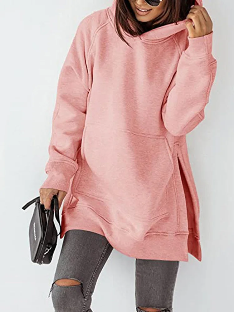 Women Tracksuits Autumn Winter Pocket Hooded Long Sleeve Straight Pullovers New Loose Loungewear Hoodies Streetwear Dropshipping
Women Tracksuits Autumn Winter Pocket Hooded Long Sleeve Straight Pullovers New Loose Loungewear Hoodies Streetwear Dropshipping