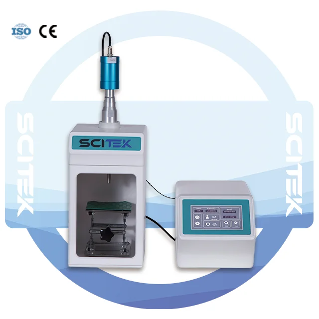 Ultrasonic Cell Disruptor 0.1-600ml Modular Ultrasonic Cell Disruptor for Laboratory
Ultrasonic Cell Disruptor 0.1-600ml Modular Ultrasonic Cell Disruptor for Laboratory