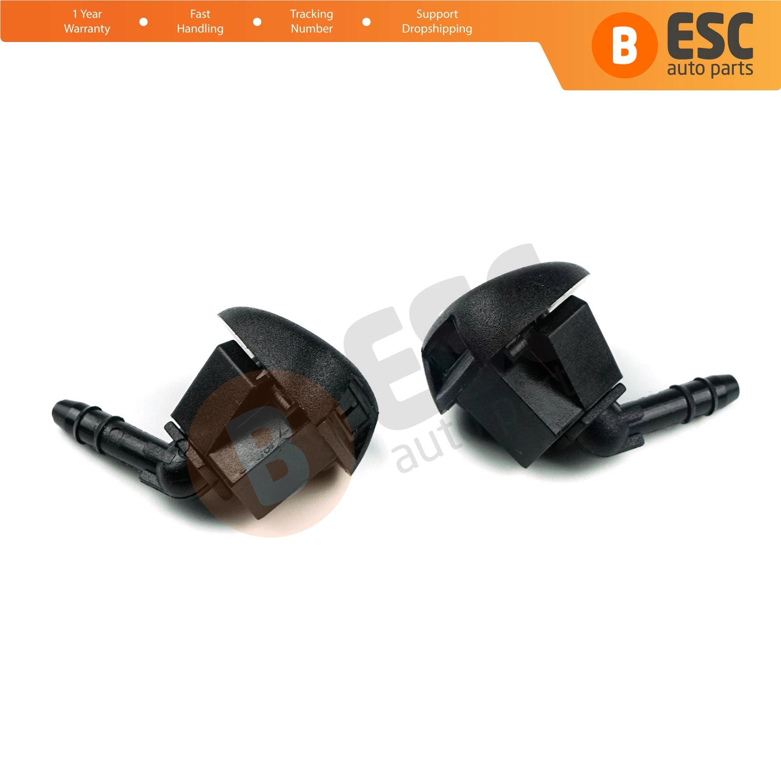 ESP1053 2 Pieces Front Windshield Windscreen Water Washer Jet Spray Nozzles Left Right 52023509 52023510 for Fiat Egea Tipo 356
ESP1053 2 Pieces Front Windshield Windscreen Water Washer Jet Spray Nozzles Left Right 52023509 52023510 for Fiat Egea Tipo 356