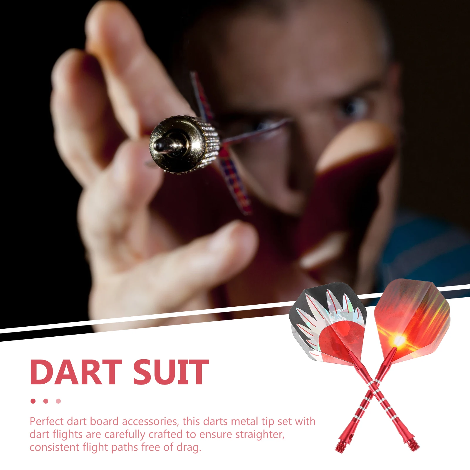 18 set Aluminum Alloy Dart Set Metal Tips Non-Slip Flights Comfortable Throwing Indoor Sport Toy for Beginners Professionals
18 set Aluminum Alloy Dart Set Metal Tips Non-Slip Flights Comfortable Throwing Indoor Sport Toy for Beginners Professionals