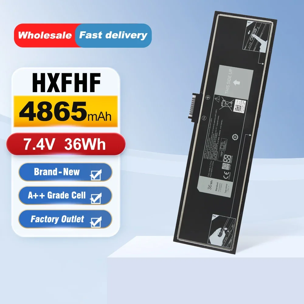 ETESBAY HXFHF 36WH Laptop Battery For Venue 11 Pro (7130) 11 Pro (7139) VJF0X VT26R XNY66 451-BBGR 451-12170 7.4V 36WH
ETESBAY HXFHF 36WH Laptop Battery For Venue 11 Pro (7130) 11 Pro (7139) VJF0X VT26R XNY66 451-BBGR 451-12170 7.4V 36WH