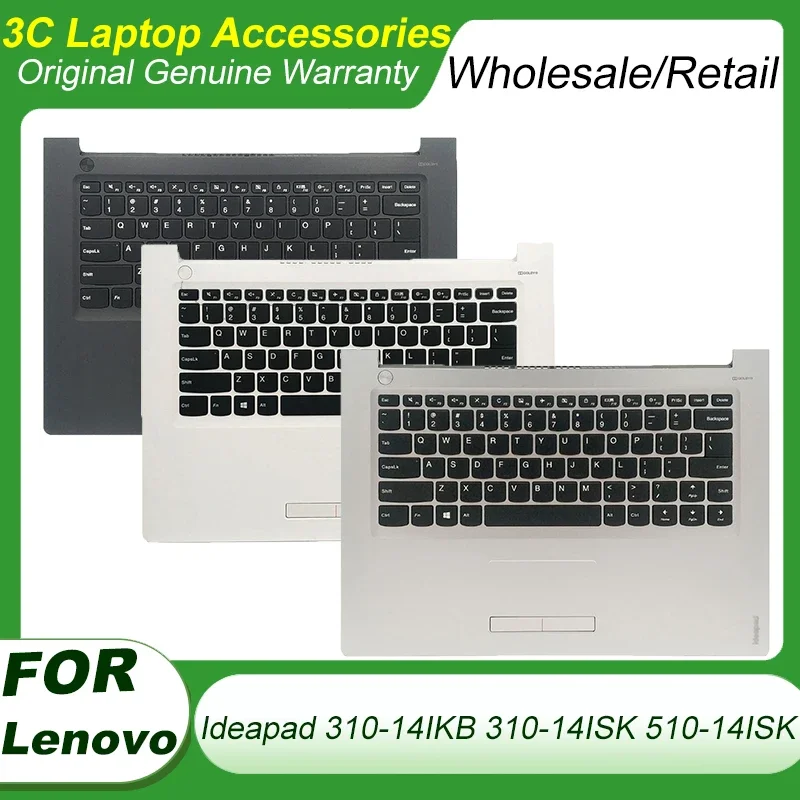 New Original Keyboard For Lenovo Ideapad 310-14IKB 310-14ISK 510-14ISK Laptop Palmrest Top Case Upper Cover Black Silvery White
New Original Keyboard For Lenovo Ideapad 310-14IKB 310-14ISK 510-14ISK Laptop Palmrest Top Case Upper Cover Black Silvery White