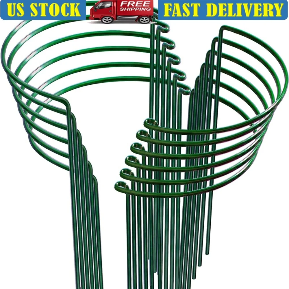12PCS Plant Support Stakes Peony Cages Monstera Hydrangea Garden Supports Durable Rustproof Indoor Outdoor Use Easy Installation
12PCS Plant Support Stakes Peony Cages Monstera Hydrangea Garden Supports Durable Rustproof Indoor Outdoor Use Easy Installation