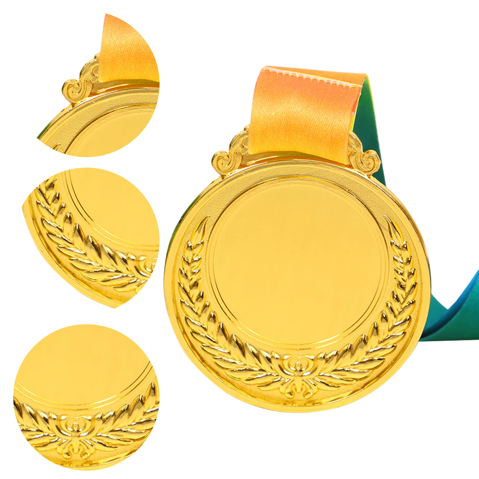6.5cm Wheat Ear Metal Medals with Neck Ribbon Competition Award Medal Round Winner Prize Present for Kids Sports Meeting
6.5cm Wheat Ear Metal Medals with Neck Ribbon Competition Award Medal Round Winner Prize Present for Kids Sports Meeting