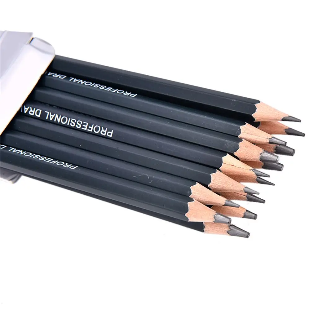 Stationery Supplies 4B 5B 6B 10B 12B 1B For Exam Drawing Pencil Set Painting Pencils Professional Sketch HB 2B 6H 4H 2H 3B
Stationery Supplies 4B 5B 6B 10B 12B 1B For Exam Drawing Pencil Set Painting Pencils Professional Sketch HB 2B 6H 4H 2H 3B