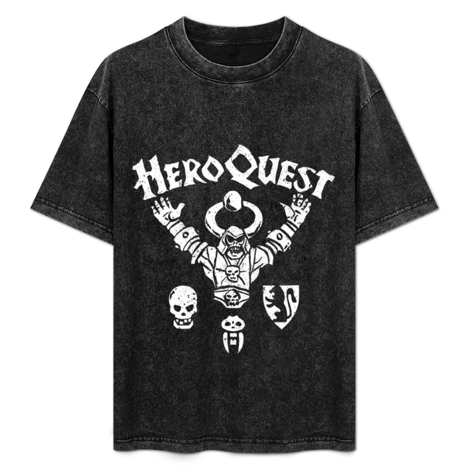 Hero Quest T-Shirt Work Short Sleeve Cotton Top
Hero Quest T-Shirt Work Short Sleeve Cotton Top