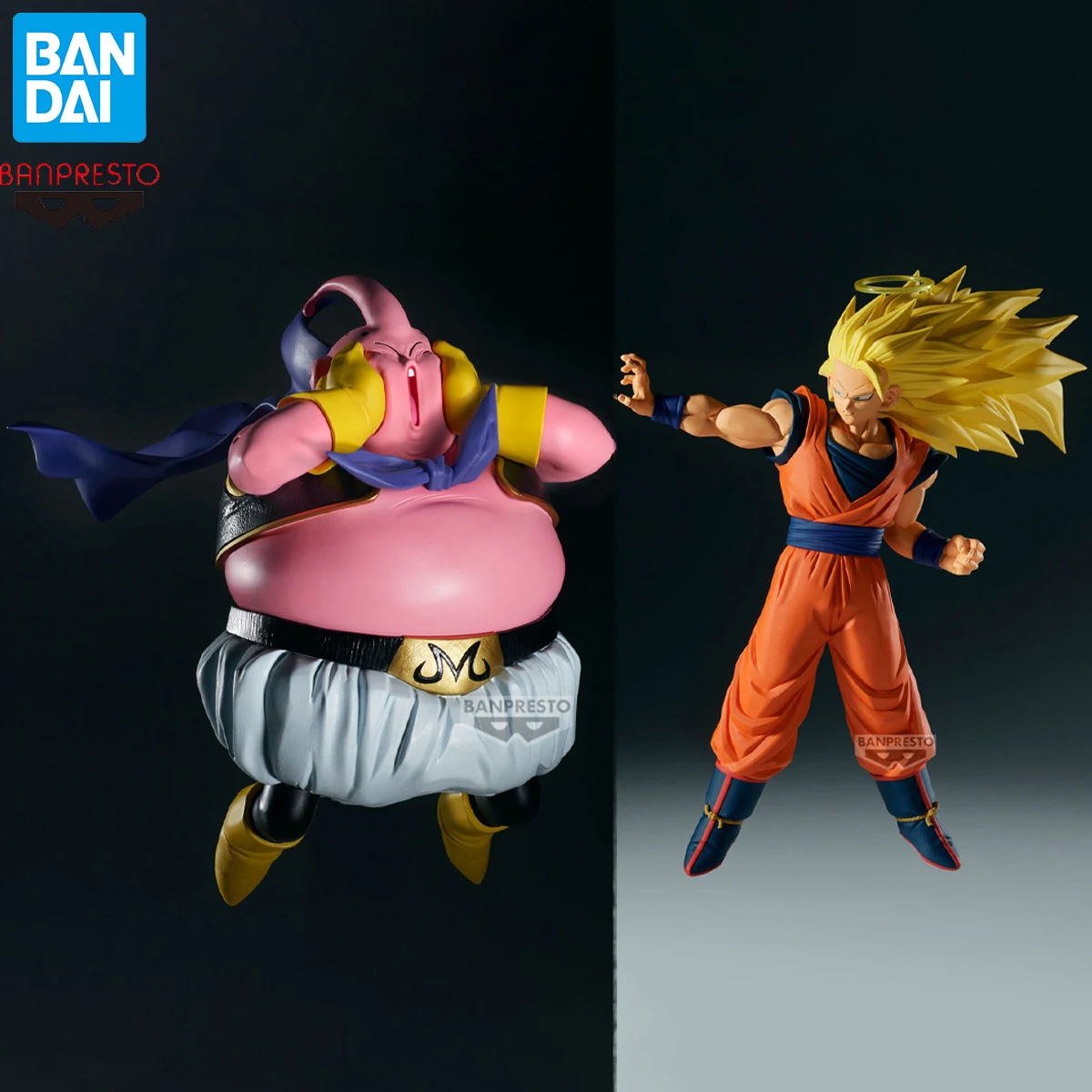 In Stock BANDAI Banpresto Son Goku SSJ3 Majin Buu (Fat) Dragon Ball Z Match Makers Anime Figure Collectible Model Toy
In Stock BANDAI Banpresto Son Goku SSJ3 Majin Buu (Fat) Dragon Ball Z Match Makers Anime Figure Collectible Model Toy