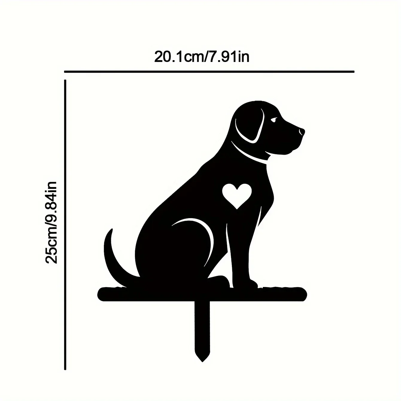 CIFBUY Decoration Mini Dog Garden Stake Iron Art Silhouette Metal Yard Sign Courtyard Art Decor Garden Outdoor Decoration Creati
CIFBUY Decoration Mini Dog Garden Stake Iron Art Silhouette Metal Yard Sign Courtyard Art Decor Garden Outdoor Decoration Creati