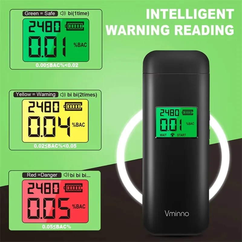 Wholesale Contactless Alcohol Detector Checker Portable Breathalyz Breathalyzer Digital Breath Alcohol Tester Price
Wholesale Contactless Alcohol Detector Checker Portable Breathalyz Breathalyzer Digital Breath Alcohol Tester Price