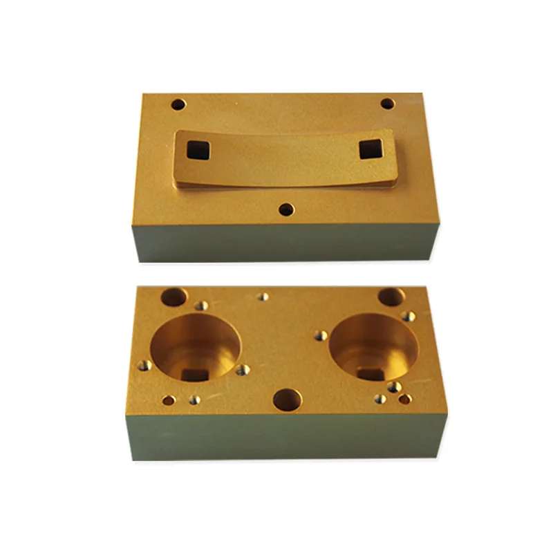 Custom Aluminum CNC Milling Anodized Gold Mold Holder OEM CNC Parts CNC Machining
Custom Aluminum CNC Milling Anodized Gold Mold Holder OEM CNC Parts CNC Machining