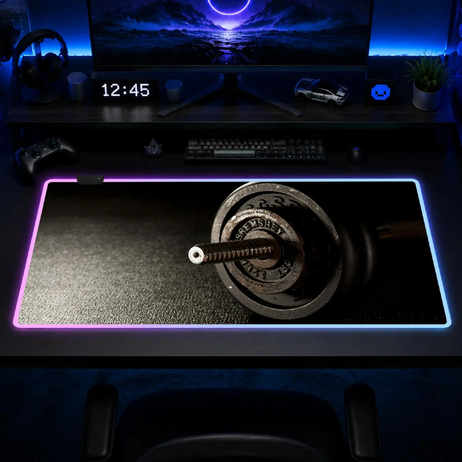No Excuses Gym Mouse Pad Gaming Anime Mouse Pad XXL RGB Desk Mats LED Table Pads Backlit Rubber Desktop
No Excuses Gym Mouse Pad Gaming Anime Mouse Pad XXL RGB Desk Mats LED Table Pads Backlit Rubber Desktop