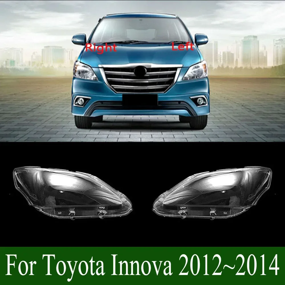 For Toyota Innova 2012~2014 Headlamp Transparent Cover Lampshade Headlight Shell Lens Replace The Original Lampshade Plexiglass
For Toyota Innova 2012~2014 Headlamp Transparent Cover Lampshade Headlight Shell Lens Replace The Original Lampshade Plexiglass