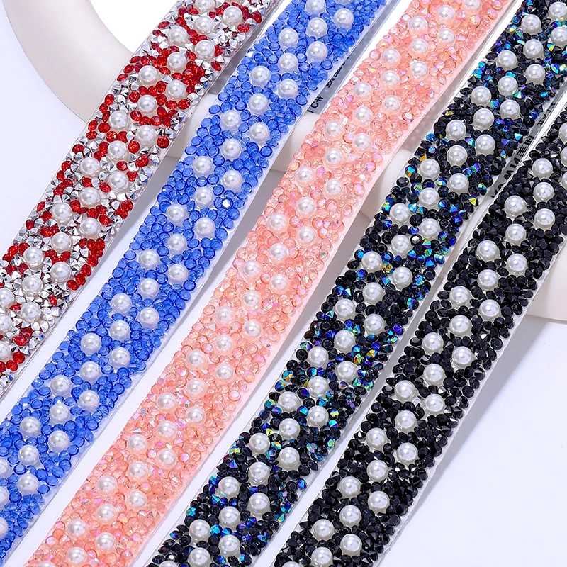 Ducrystal 1Yard Self Adhesive Motif Rhinestone Chain Jelly AB Crystal Rhinestone Ribbon for DIY Shoes, bags, Dresses Decoration
Ducrystal 1Yard Self Adhesive Motif Rhinestone Chain Jelly AB Crystal Rhinestone Ribbon for DIY Shoes, bags, Dresses Decoration