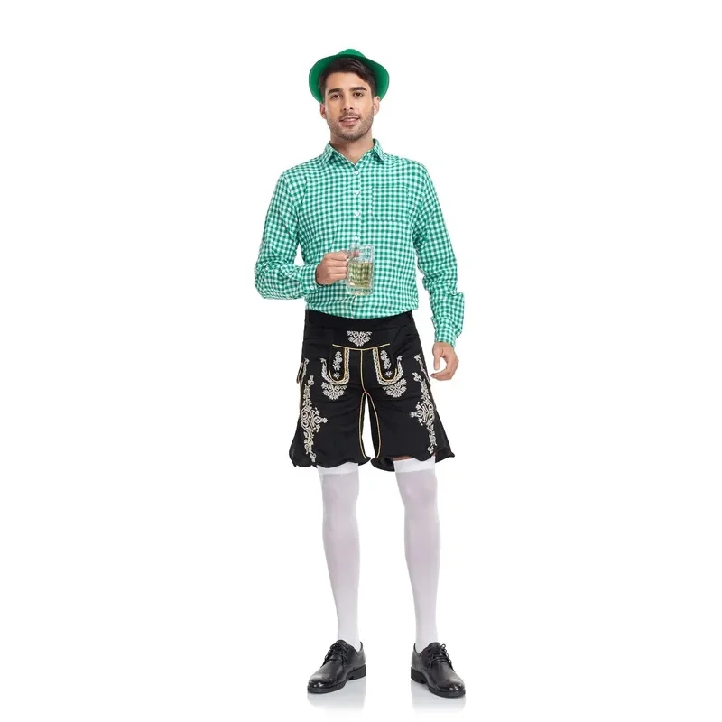 UUI1Men's German Traditional Oktoberfest Dress Plaid Shirt With Beer Suspenders Suit - Festive Party WearM[[62
UUI1Men's German Traditional Oktoberfest Dress Plaid Shirt With Beer Suspenders Suit - Festive Party WearM[[62