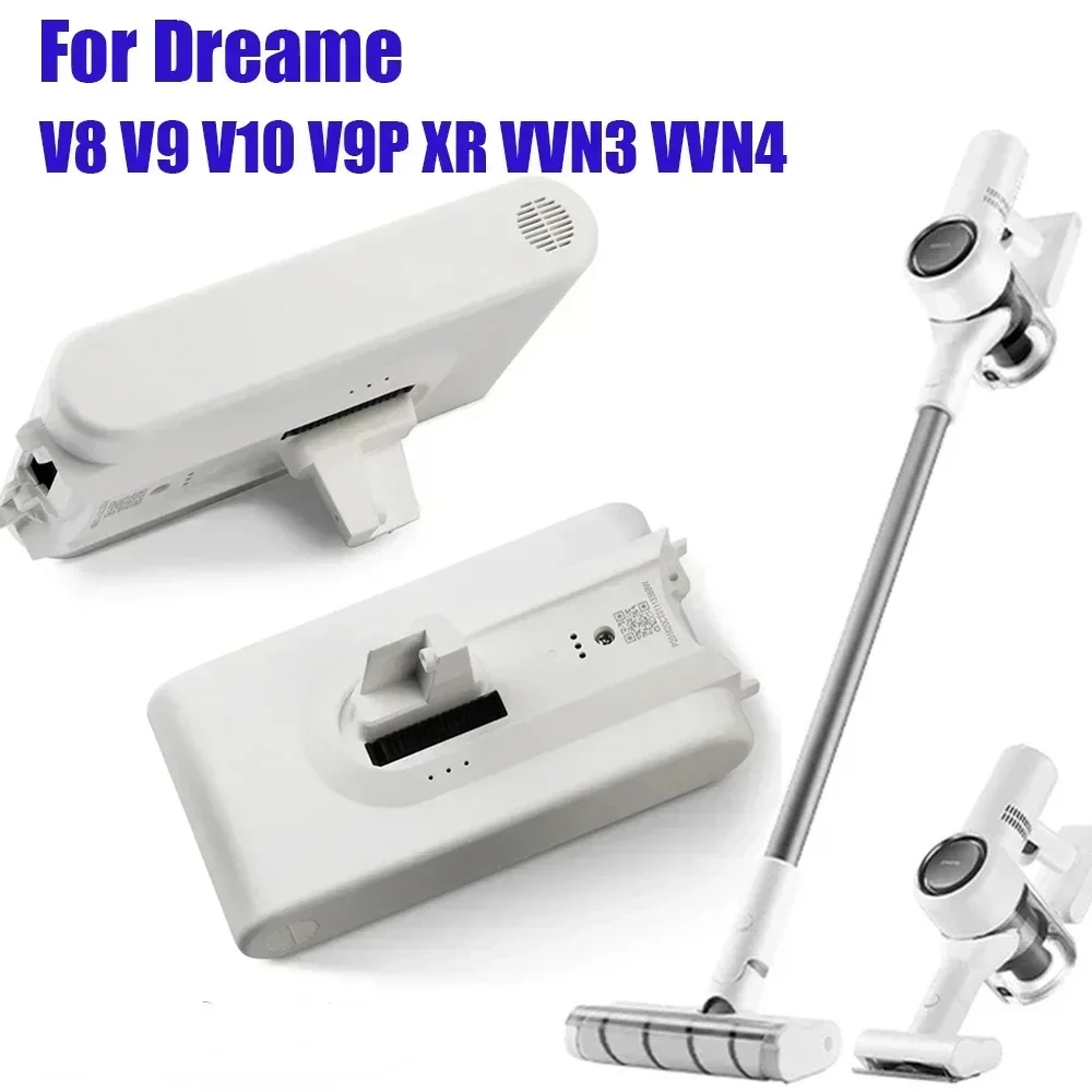25.2V 5000mAh V8 V9 V10 V9P XR VVN3 Lithium Ion Battery for Dreame Handheld Cordless Vacuum Cleaner Parts Replacement Battery
25.2V 5000mAh V8 V9 V10 V9P XR VVN3 Lithium Ion Battery for Dreame Handheld Cordless Vacuum Cleaner Parts Replacement Battery