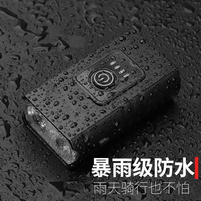 Bicycle Headlight USB Charging Strong Light Rainproof Mountain Highway Night Riding Mountain Bike Flashlight Riding Equipment
Bicycle Headlight USB Charging Strong Light Rainproof Mountain Highway Night Riding Mountain Bike Flashlight Riding Equipment