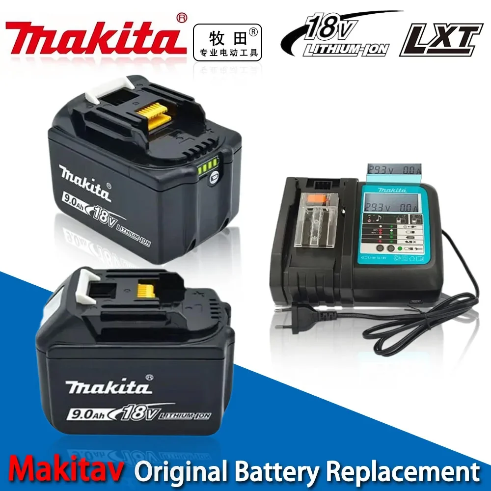 Makita 18V Battery Rechargeable Battery 18650 Lithium-ion Cell Suitable For Makita Power Tool BL1860 BL1830 BL1850 LXT400
Makita 18V Battery Rechargeable Battery 18650 Lithium-ion Cell Suitable For Makita Power Tool BL1860 BL1830 BL1850 LXT400