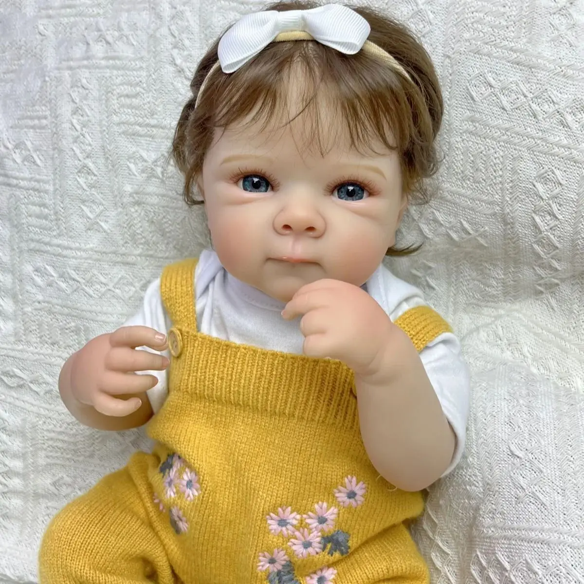 BZDOLL 19Inch 48CM Full Vinyl Body Reborn Baby Doll Toy Lifelike Handmade Fashion Birthday Gift Play House Bedtime Comfort Doll
BZDOLL 19Inch 48CM Full Vinyl Body Reborn Baby Doll Toy Lifelike Handmade Fashion Birthday Gift Play House Bedtime Comfort Doll