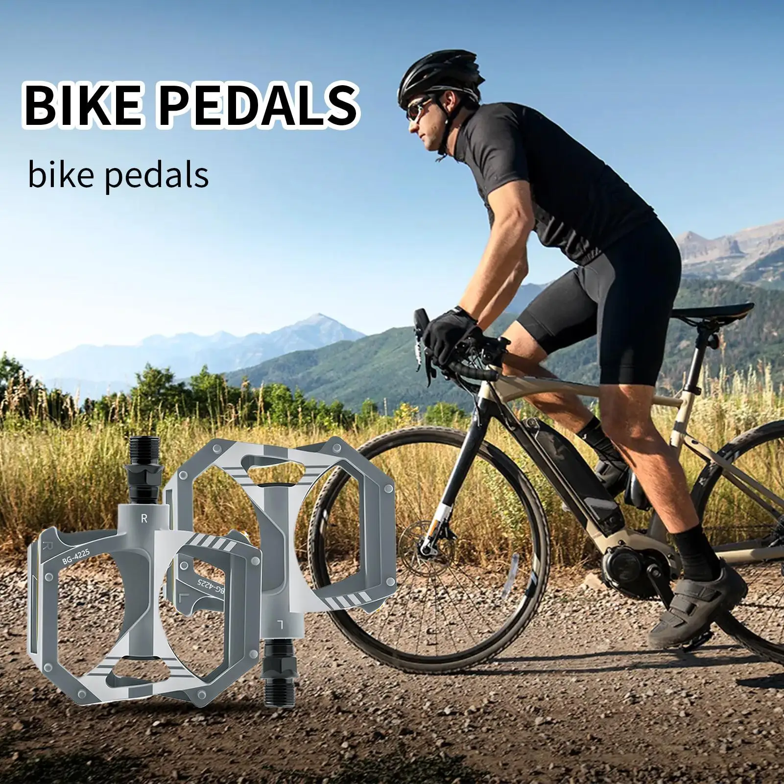 Bike Pedals Anti-Slip Replacement Part Bicycle Replacement Pedals With 2 Sealed Bearings For Adult Mountain Road Outdoor Cycling
Bike Pedals Anti-Slip Replacement Part Bicycle Replacement Pedals With 2 Sealed Bearings For Adult Mountain Road Outdoor Cycling