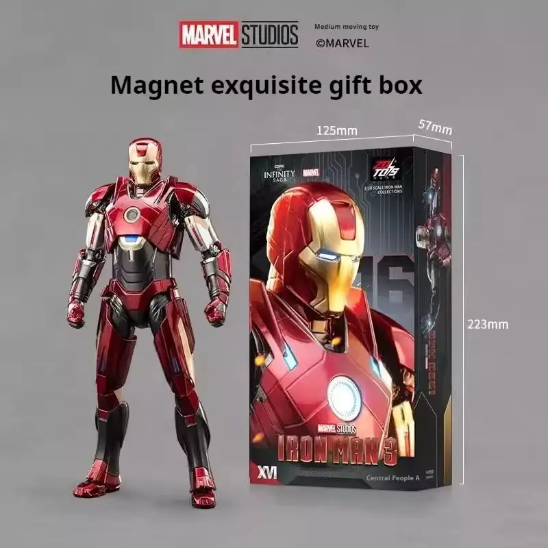 Iron Man MK16 1/12 Scale Articulated Action Figure Collectible Model Anime Gift for Adult Collectors Premium Movable Toy
Iron Man MK16 1/12 Scale Articulated Action Figure Collectible Model Anime Gift for Adult Collectors Premium Movable Toy