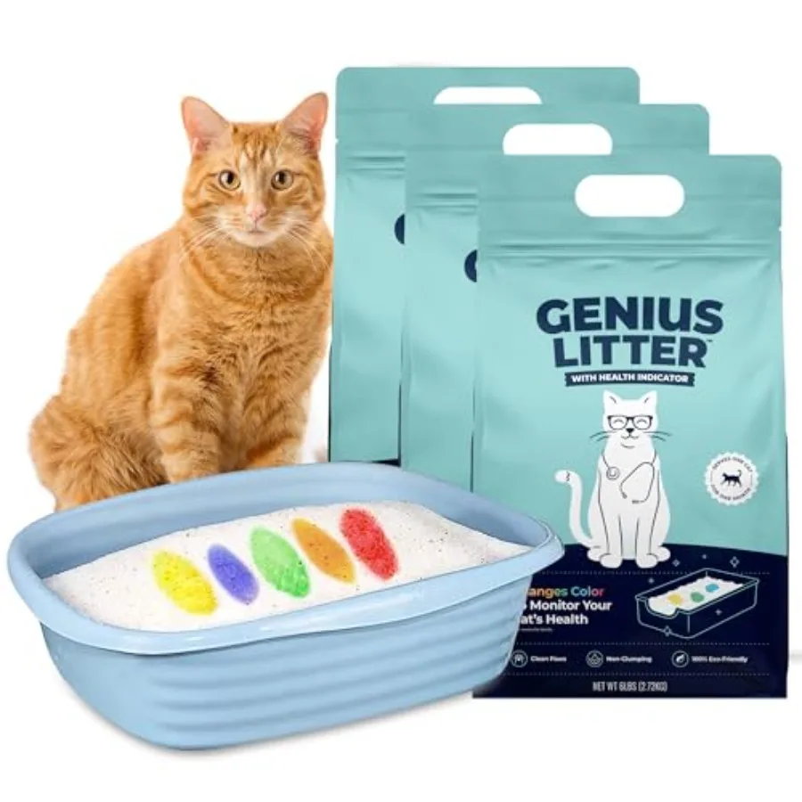 Health Monitoring Cat Litter Featured on Shark Tank Lightweight Crystal Silica Gel Non Clumping Dust Free Low Tracking Odor Con
Health Monitoring Cat Litter Featured on Shark Tank Lightweight Crystal Silica Gel Non Clumping Dust Free Low Tracking Odor Con