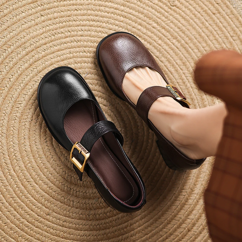 2026 new spring autumn women pumps natural leather plus size 22-26.5cm sheepskin+pigskin buckle mary janes women shoes fashion
2026 new spring autumn women pumps natural leather plus size 22-26.5cm sheepskin+pigskin buckle mary janes women shoes fashion