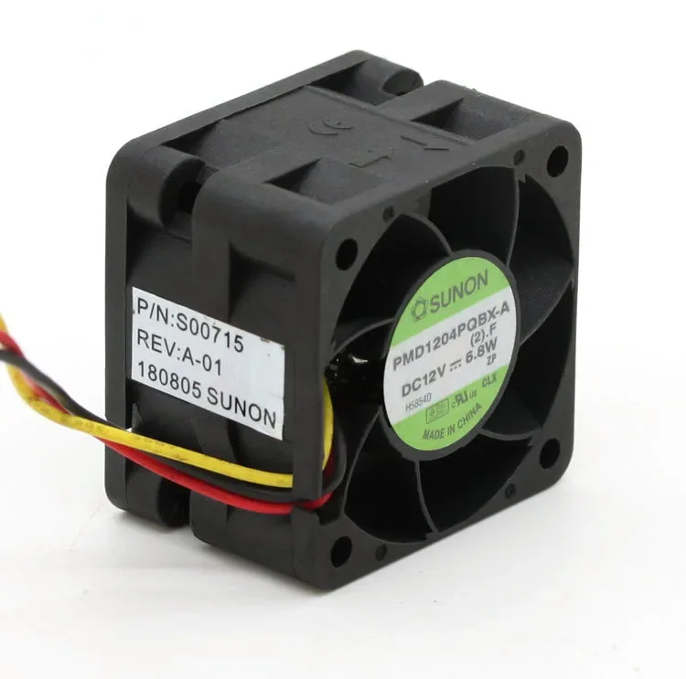 Для оригинальных высокоскоростных серверных вентиляторов Sunon PMD1204PQBX-A 4 см 4028 12 В 6,8 Вт 40*40*28 мм
Для оригинальных высокоскоростных серверных вентиляторов Sunon PMD1204PQBX-A 4 см 4028 12 В 6,8 Вт 40*40*28 мм
