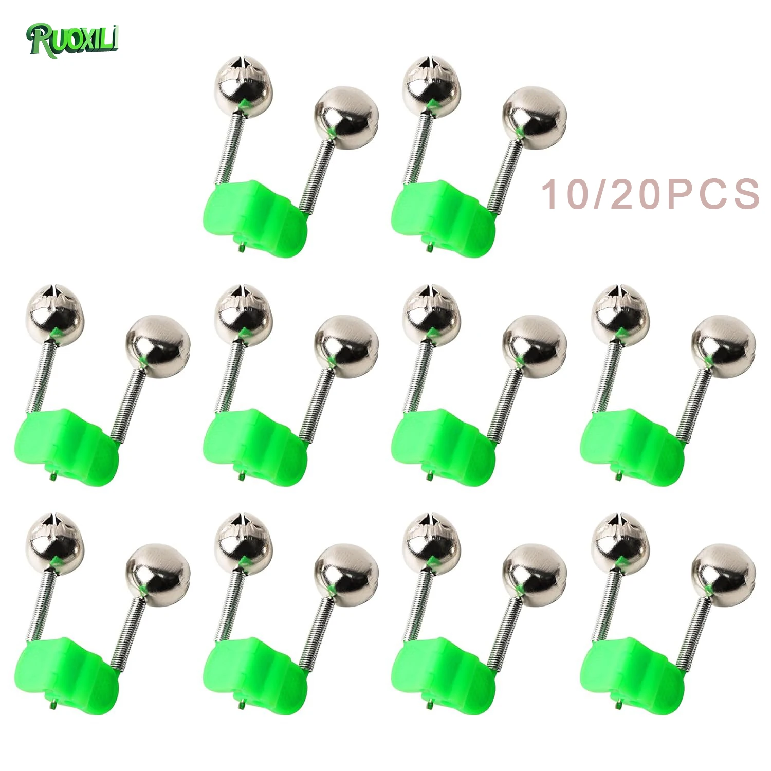 10/20pcs Fishing Alarm Bells Plastic Rod Clips - Bite Indicator for Enhanced Fishing Experience, Tackle Accessories
10/20pcs Fishing Alarm Bells Plastic Rod Clips - Bite Indicator for Enhanced Fishing Experience, Tackle Accessories