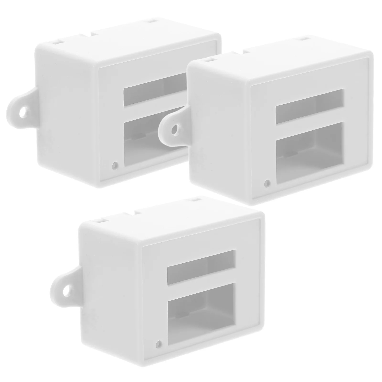 3 Pcs Electrical Switch Project Enclosure Parts Abs Plastic Housing Electronic Case Electronics Square Junction Boxes 
3 Pcs Electrical Switch Project Enclosure Parts Abs Plastic Housing Electronic Case Electronics Square Junction Boxes
