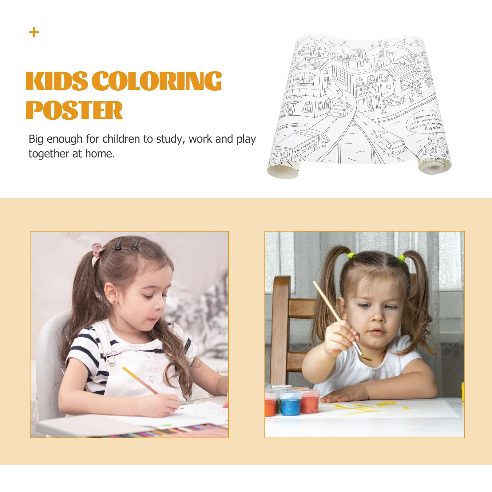 Giant Coloring Poster For Kids Engaging Children Themed Scene Art And Graffiti Painting Decor
Giant Coloring Poster For Kids Engaging Children Themed Scene Art And Graffiti Painting Decor