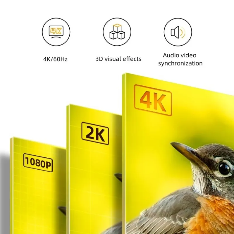 DTECH 3 м 4K 60 Гц Тип C Мужской нейлоновый плетеный кабель USB C к HDMI TV 1080P Мужской кабель-конвертер
DTECH 3 м 4K 60 Гц Тип C Мужской нейлоновый плетеный кабель USB C к HDMI TV 1080P Мужской кабель-конвертер