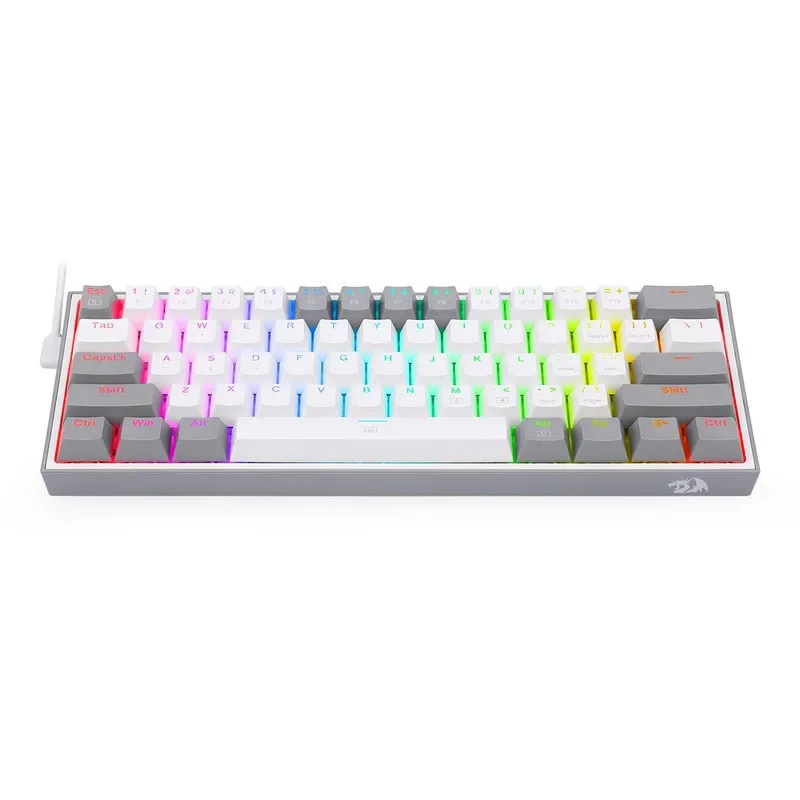 RGB Red Axis Key Mechanical Keyboard Small 61 Key Hot Swap Dual Color Personalized Fashion Keycap Mechanical Keyboard
RGB Red Axis Key Mechanical Keyboard Small 61 Key Hot Swap Dual Color Personalized Fashion Keycap Mechanical Keyboard