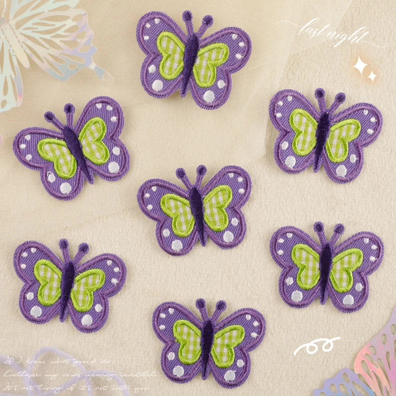 Cute Cartoon Butterfly Iron-On Badge Patches for DIY Hole T-shirt Jeans Backpack Clothing Notebook Appliques Decor Sticker
Cute Cartoon Butterfly Iron-On Badge Patches for DIY Hole T-shirt Jeans Backpack Clothing Notebook Appliques Decor Sticker