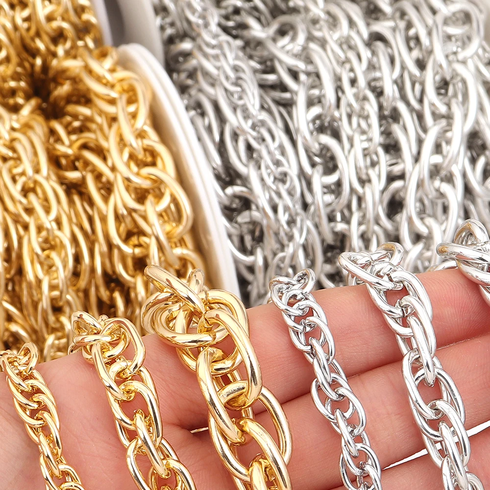 2-5 ярдов витые алюминиевые цепи, двойное открытое кольцо, звено цепи, объемные цепи, браслет-цепочка, ожерелье, цепочка для изготовления ювелирных изделий своими руками
2-5 ярдов витые алюминиевые цепи, двойное открытое кольцо, звено цепи, объемные цепи, браслет-цепочка, ожерелье, цепочка для изготовления ювелирных изделий своими руками