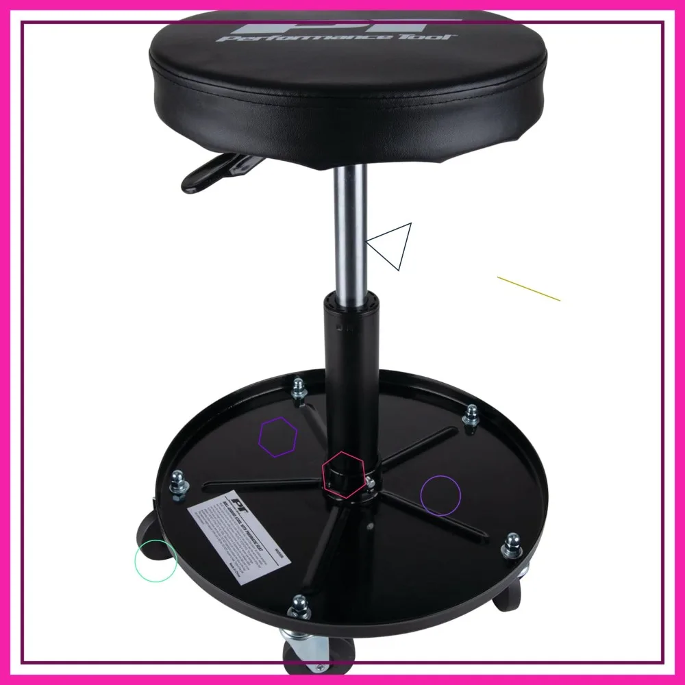 Professional Hydraulic Shop Seat, Built-in Tool Tray, 300 lbs Capacity
Professional Hydraulic Shop Seat, Built-in Tool Tray, 300 lbs Capacity