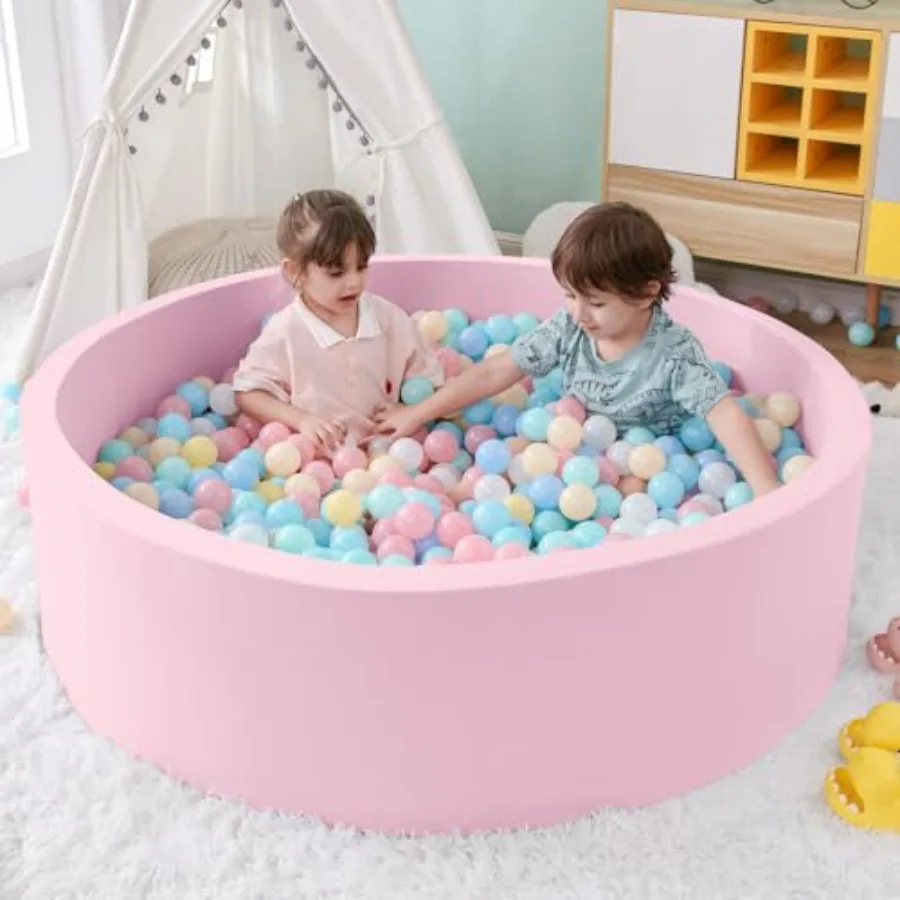 47.2"x 13.8" Foam Ball Pit Large Ball Pits for Toddlers Soft Round Playpen Ball Pool for Ideal Gift for Child Indoor and Outdoo
47.2"x 13.8" Foam Ball Pit Large Ball Pits for Toddlers Soft Round Playpen Ball Pool for Ideal Gift for Child Indoor and Outdoo