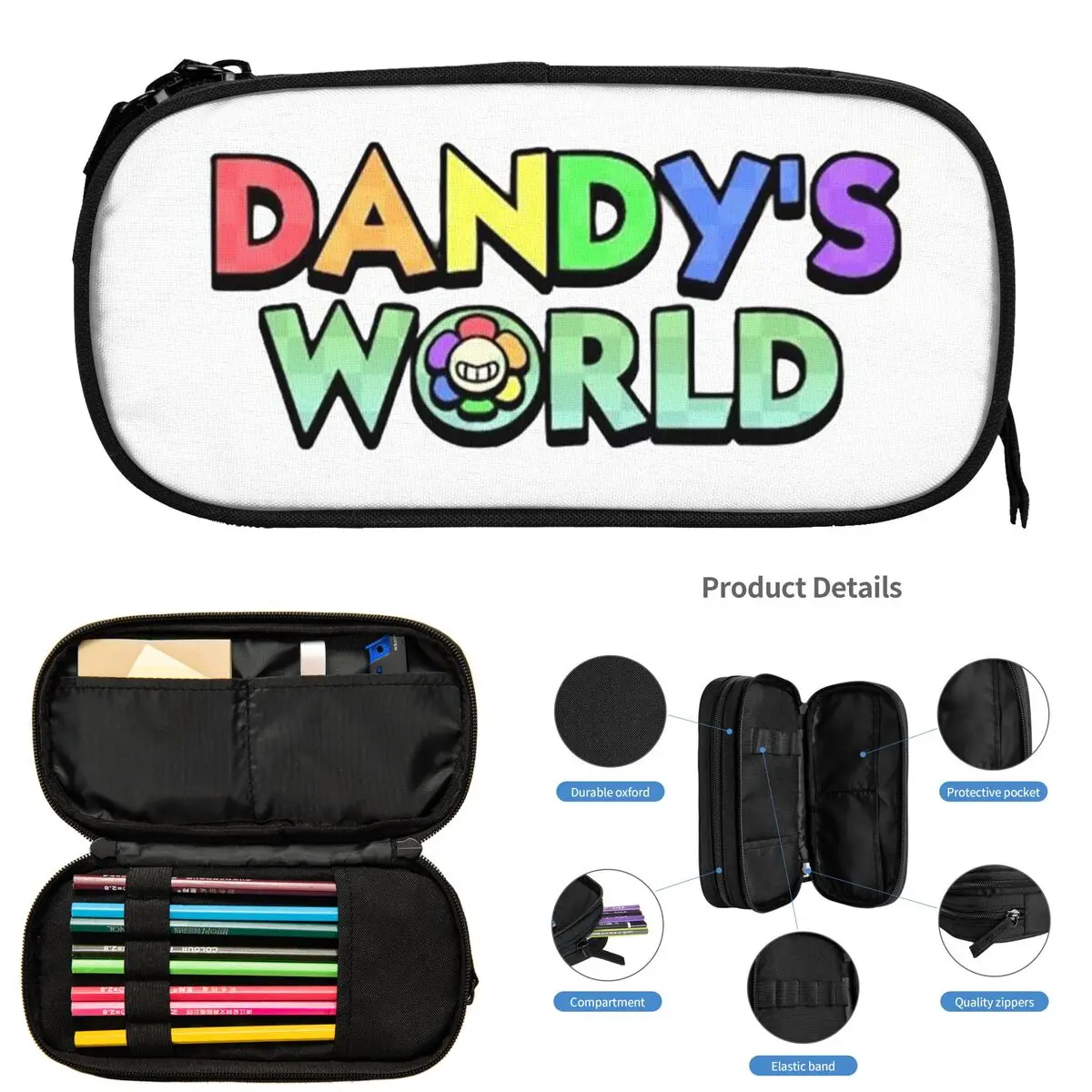 Пеналы Dandy's World Dandy для студентов, подарки, коробка для ручек, сумка для карандашей, большая вместительная сумка для карандашей, держатель для ручек
Пеналы Dandy's World Dandy для студентов, подарки, коробка для ручек, сумка для карандашей, большая вместительная сумка для карандашей, держатель для ручек